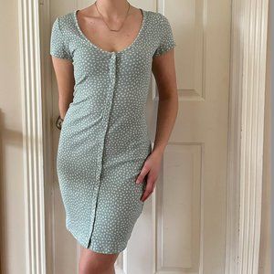 Sage Bodycon Dress